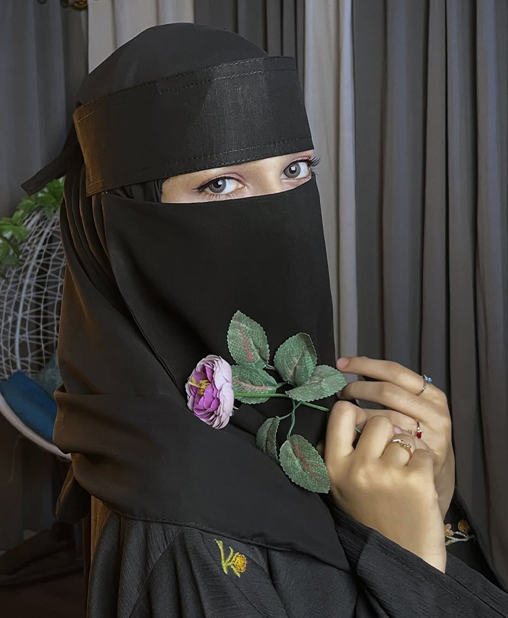 Saudi Niqab - Hard Patti